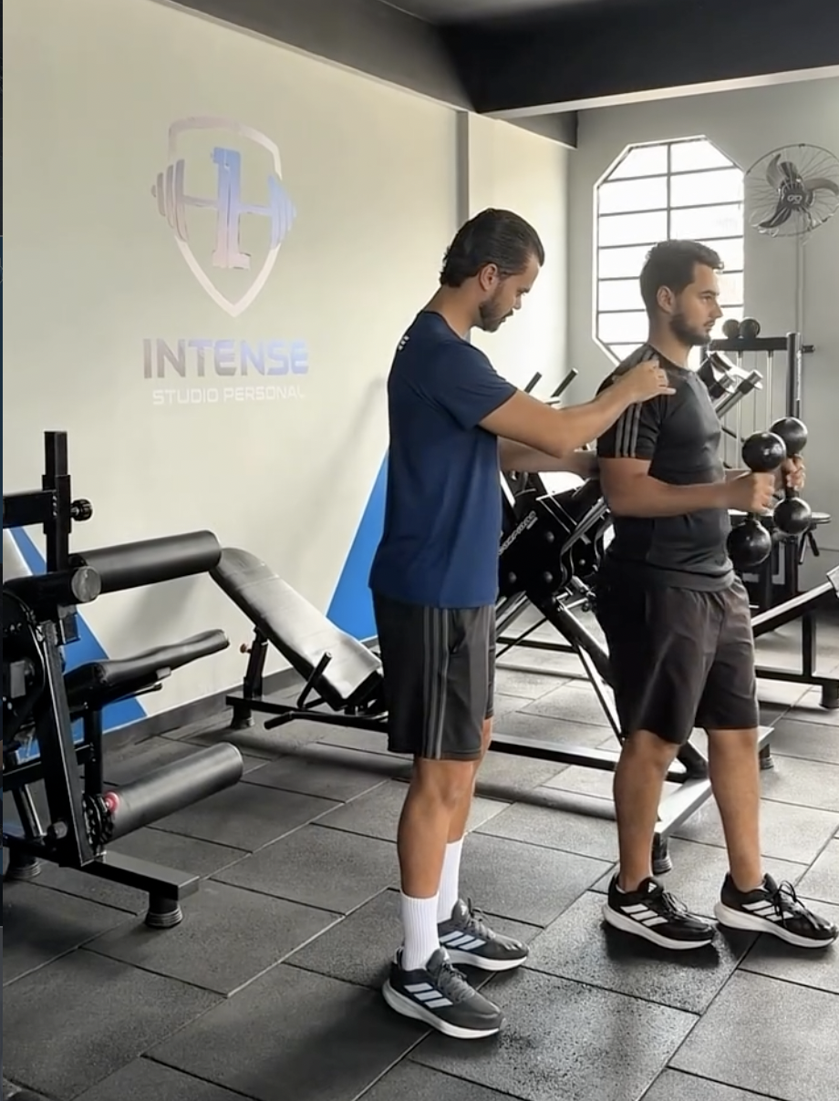 Acompanhamento durante o treinamento personalizado